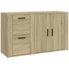 Image de Vidaxl Buffet ChÃªne Sonoma 100x33x59,5 Cm Bois D'ingÃ©nierie
