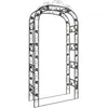 Image de Arche De Jardin Avec RevÃªtement Anti-Rouille & SystÃ¨me DÃ©cor Modulaire 116x45x240 Cm Acier