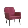 Image de Fauteuils VidaXL  Fauteuil  Velours Rouge Bordeaux P31599771