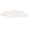 Image de Vidaxl JardiniÃ¨re Blanc 110x110x27 Cm Bois Massif De Pin