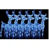 Image de vidaXL Rennes de NoÃ«l 6 pcs 240 LED Bleu Acrylique