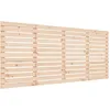 Image de Vidaxl TÃªte De Lit Murale 206x3x91,5 Cm Bois Massif De Pin