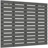 Image de vidaXL TÃªte de lit murale Gris 141x3x91,5 cm Bois massif de pin