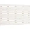 Image de vidaXL TÃªte de lit murale Blanc 96x3x63 cm Bois massif de pin