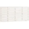 Image de vidaXL TÃªte de lit murale Blanc 146x3x63 cm Bois massif de pin
