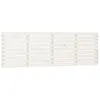 Image de vidaXL TÃªte de lit murale Blanc 166x3x63 cm Bois massif de pin