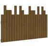 Image de vidaXL TÃªte de lit murale Marron miel 127,5x3x80 cm Bois massif de pin