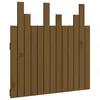 Image de vidaXL TÃªte de lit murale Marron miel 82,5x3x80 cm Bois massif de pin