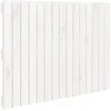 Image de vidaXL TÃªte de lit murale Blanc 95,5x3x60 cm Bois massif de pin