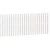 Image de vidaXL TÃªte de lit murale Blanc 147x3x60 cm Bois massif de pin