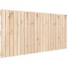 Image de vidaXL TÃªte de lit murale 140x3x60 cm Bois massif de pin