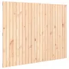 Image de Vidaxl TÃªte De Lit Murale 146,5x3x110 Cm Bois Massif De Pin