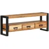 Image de vidaXL Meuble TV 120x30x45 cm bois d'acacia massif