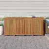 Image de Vidaxl BoÃ®te De Rangement De Jardin 175x80x75 Cm Bois Massif D'acacia