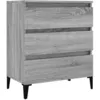 Image de vidaXL Buffet Sonoma gris 60x35x70 cm Bois d'ingÃ©nierie