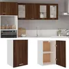 Image de vidaXL Armoire suspendue ""Lyon"" ChÃªne marron 39,5x31x60 cm