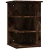 Image de vidaXL Armoire latÃ©rale ChÃªne fumÃ© 35x35x55 cm Bois d'ingÃ©nierie