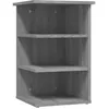 Image de vidaXL Armoire latÃ©rale Sonoma gris 35x35x55 cm Bois d'ingÃ©nierie