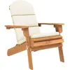 Image de Vidaxl Chaise De Jardin Adirondack Avec Coussins Bois Massif D'acacia