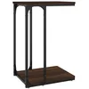 Image de vidaXL Table d'appoint ChÃªne marron 40x30x60 cm Bois d'ingÃ©nierie