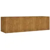 Image de Vidaxl Lit SurÃ©levÃ© De Jardin 280x80x80 Cm Acier Corten