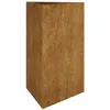 Image de Vidaxl JardiniÃ¨re 50x43x75 Cm Acier Corten