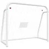 Image de But De Football Et Filet Blanc 125x96x60 Cm Acier Et Polyester Vidaxl Vidaxl