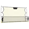 Image de Filet De Rebond De Football Noir/Jaune 183x85x120 Cm Polyester Vidaxl Vidaxl