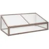 Image de Serre Gris 110x58,5x39 cm Bois de sapin vidaXL vidaXL