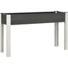 Image de Vidaxl Lit SurÃ©levÃ© De Jardin Gris 120x40x75 Cm Wpc