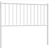Image de TÃªte de lit mÃ©tal blanc 104,5x3x90 cm vidaXL vidaXL