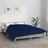 Image de Vidaxl Couverture LestÃ©e Bleu 220x230 Cm 15 Kg Tissu