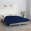 Image de Vidaxl Couverture LestÃ©e Bleu 220x240 Cm 15 Kg Tissu