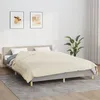 Image de vidaXL Couverture lestÃ©e CrÃ¨me clair 220x230 cm 15 kg Tissu
