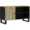 Image de Vidaxl Meuble Tv 80x33x46 Cm Bois De RÃ©cupÃ©ration Et D'ingÃ©nierie