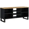 Image de Vidaxl Meuble Tv 100x33x46 Cm Bois De Manguier Et D'ingÃ©nierie