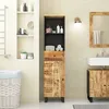 Image de vidaXL Armoire de salle de bain 38x33x160 cm bois massif de manguier