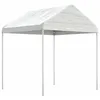 Image de Vidaxl BelvÃ©dÃ¨re Avec Toit Blanc 2,28x2,23x2,69 M PolyÃ©thylÃ¨ne