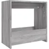 Image de vidaXL Table d'appoint Sonoma gris 50x26x50 cm Bois d'ingÃ©nierie