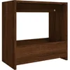 Image de vidaXL Table d'appoint ChÃªne marron 50x26x50 cm Bois d'ingÃ©nierie