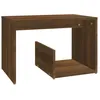 Image de vidaXL Table d'appoint ChÃªne marron 59x36x38 cm Bois d'ingÃ©nierie