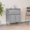 Image de vidaXL Buffet Sonoma gris 60x35x70 cm Bois d'ingÃ©nierie