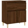 Image de vidaXL Buffet ChÃªne marron 60x35x70 cm Bois d'ingÃ©nierie