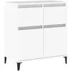 Image de vidaXL Buffet Blanc 60x35x70 cm Bois d'ingÃ©nierie