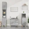 Image de vidaXL Armoire de salle de bain gris bÃ©ton 65x33x60 cm