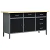 Image de Vidaxl Table Basse ChÃªne FumÃ© 90x50x36,5 Cm Bois D'ingÃ©nierie