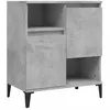 Image de vidaXL Buffet Gris bÃ©ton 60x35x70 cm Bois d'ingÃ©nierie