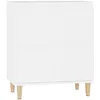 Image de vidaXL Buffet Blanc 60x35x70 cm Bois d'ingÃ©nierie