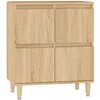Image de vidaXL Buffet ChÃªne sonoma 60x35x70 cm Bois d'ingÃ©nierie