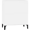 Image de vidaXL Buffet Blanc 60x35x70 cm Bois d'ingÃ©nierie
